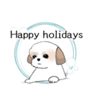 Stickers_Shih Tzu_g シーズースタンプ（個別スタンプ：8）