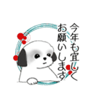 Stickers_Shih Tzu_g シーズースタンプ（個別スタンプ：18）