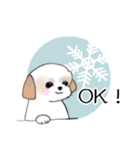 Stickers_Shih Tzu_g シーズースタンプ（個別スタンプ：25）