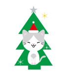 BIG「ねこ」Xmas（個別スタンプ：2）