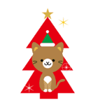 BIG「ねこ」Xmas（個別スタンプ：3）