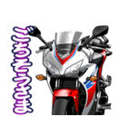 400ccスポーツバイク1(車バイクシリーズ)（個別スタンプ：7）