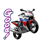 400ccスポーツバイク1(車バイクシリーズ)（個別スタンプ：37）