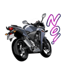 400ccスポーツバイク1(車バイクシリーズ)（個別スタンプ：40）