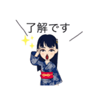 和服が大好き♡日常的に使えるスタンプです（個別スタンプ：14）
