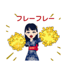 和服が大好き♡日常的に使えるスタンプです（個別スタンプ：22）