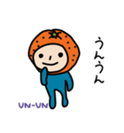 日本語-ローマ字 シトラスファミリー2（個別スタンプ：22）