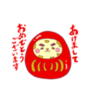 カラフルまゆごまさん3-冬ver（個別スタンプ：6）