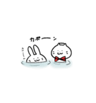 ふにうさちゃんの冬休み（個別スタンプ：3）