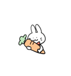 ふにうさちゃんの冬休み（個別スタンプ：10）