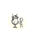 豆人間のおやつ（個別スタンプ：11）