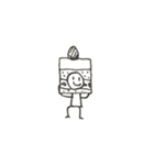 豆人間のおやつ（個別スタンプ：18）