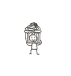 豆人間のおやつ（個別スタンプ：19）