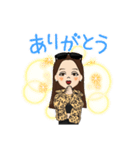智ちゃんな感じ。（個別スタンプ：2）