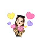 智ちゃんな感じ。（個別スタンプ：3）