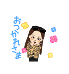 智ちゃんな感じ。（個別スタンプ：4）