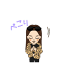 智ちゃんな感じ。（個別スタンプ：11）
