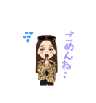 智ちゃんな感じ。（個別スタンプ：14）