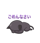 糸目の猫背君（個別スタンプ：5）