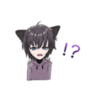 糸目の猫背君（個別スタンプ：10）