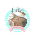 I  LOVE♡BABY(娘)0歳～の成長記録①（個別スタンプ：1）