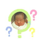 I  LOVE♡BABY(娘)0歳～の成長記録①（個別スタンプ：4）