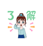 アバターかわいいスタンプを作りました（個別スタンプ：10）