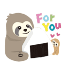 ナマケモノマッチョくん 2（個別スタンプ：3）