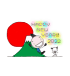 同窓会事務局スタンプ 年末年始ver.（個別スタンプ：21）