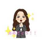 コツコツな毎日を。（個別スタンプ：3）