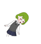緑色のあいつ（個別スタンプ：21）