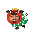 翼スタンプ⑪Xmas、お正月（個別スタンプ：3）