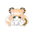 お正月スタンプ とら（個別スタンプ：15）