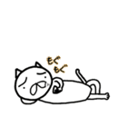 こまりねこ。(2)（個別スタンプ：15）