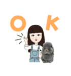 高丸くんとママのLINEスタンプ♪（個別スタンプ：1）