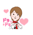 日常(女の子)（個別スタンプ：4）