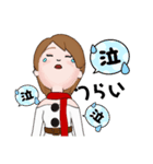 日常(女の子)（個別スタンプ：15）
