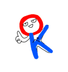 ペラペラ人と愉快な言葉たち（個別スタンプ：5）