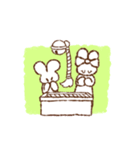 うさぎかぞく♡お正月（個別スタンプ：5）
