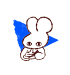 うさぎかぞく♡お正月（個別スタンプ：8）