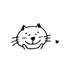 白ねこ透ねこ（個別スタンプ：7）