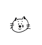 白ねこ透ねこ（個別スタンプ：15）