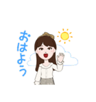 わたしのアバターちゃん。（個別スタンプ：5）