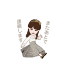 わたしのアバターちゃん。（個別スタンプ：28）