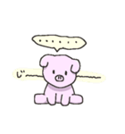 子ブタちゃんのスタンプ（個別スタンプ：3）