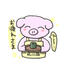 子ブタちゃんのスタンプ（個別スタンプ：6）