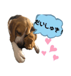 つぶあお♡スタンプ①（個別スタンプ：4）