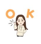 まゆみのアバター（個別スタンプ：1）