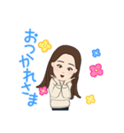 まゆみのアバター（個別スタンプ：3）