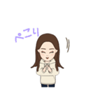 まゆみのアバター（個別スタンプ：12）